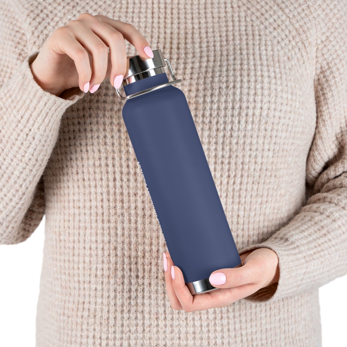 Copper Insulated Water Bottle 22oz