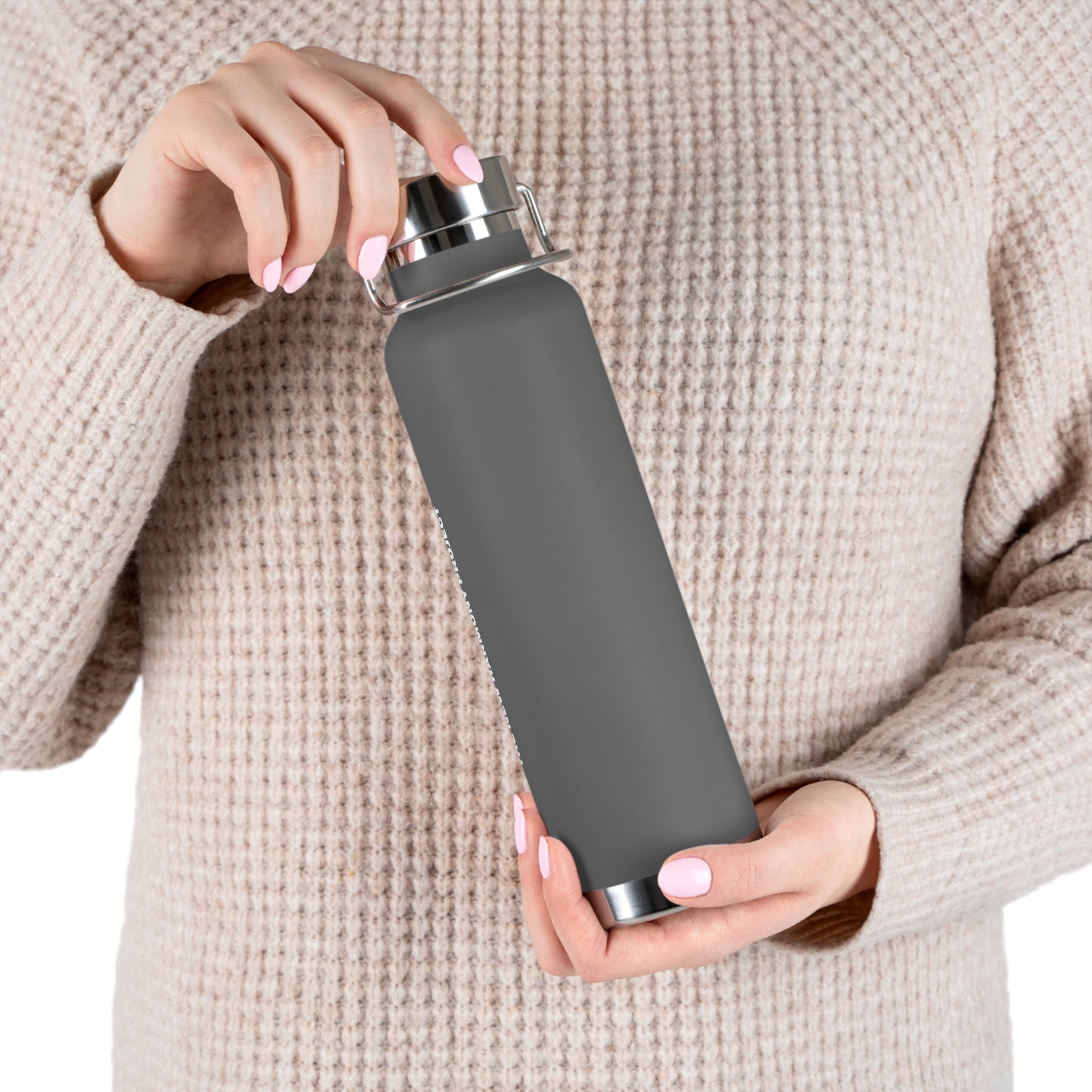 Copper Insulated Water Bottle 22oz